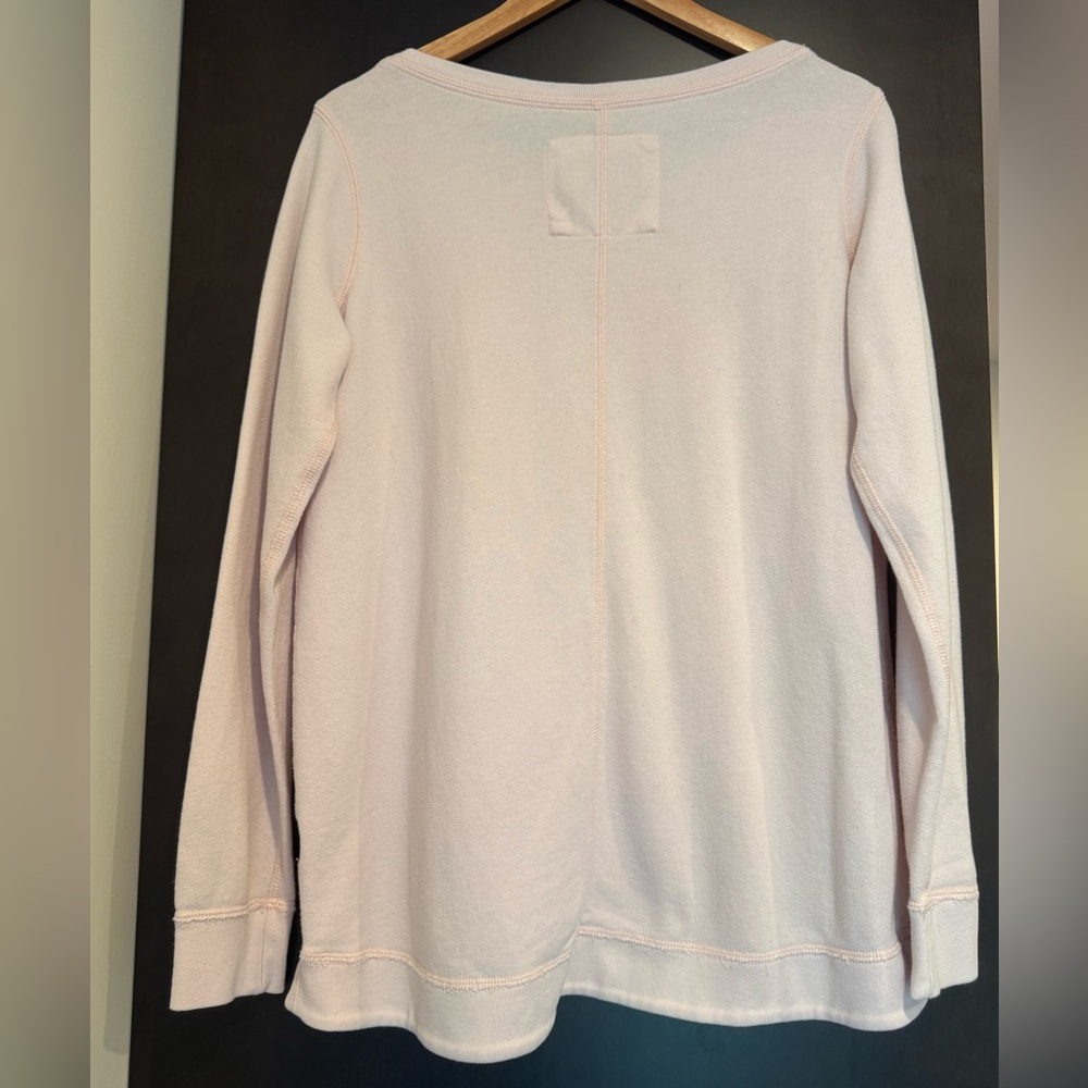 VINTAGE A&F Blush Pink Crewneck - Picture 4 of 5